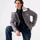 FAUX SUEDE JACKET