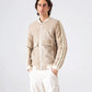 CONTRAST CORDUROY BOMBER JACKET