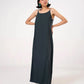 STRAIGHT HALTER NECK DRESS
