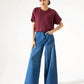 TEXTURED BOXY CROPPED TEE