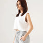 TEXTURED KNIT CROPPED TOP