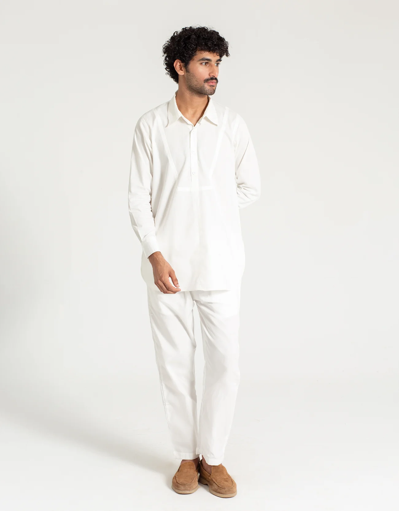 MEN'S COLLAR KURTA