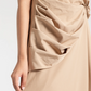 MIDI DRAPERY DRESS