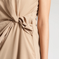 MIDI DRAPERY DRESS