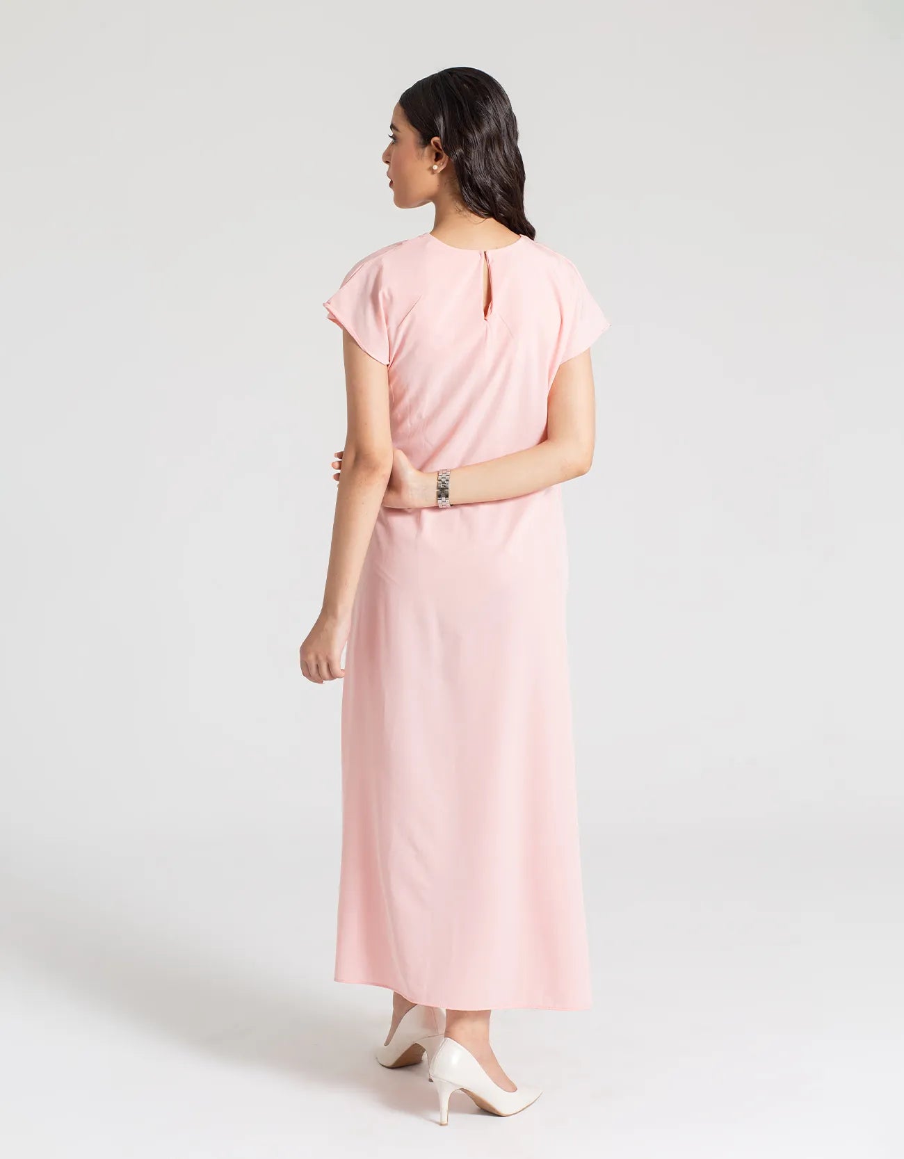 MIDI DRAPERY DRESS