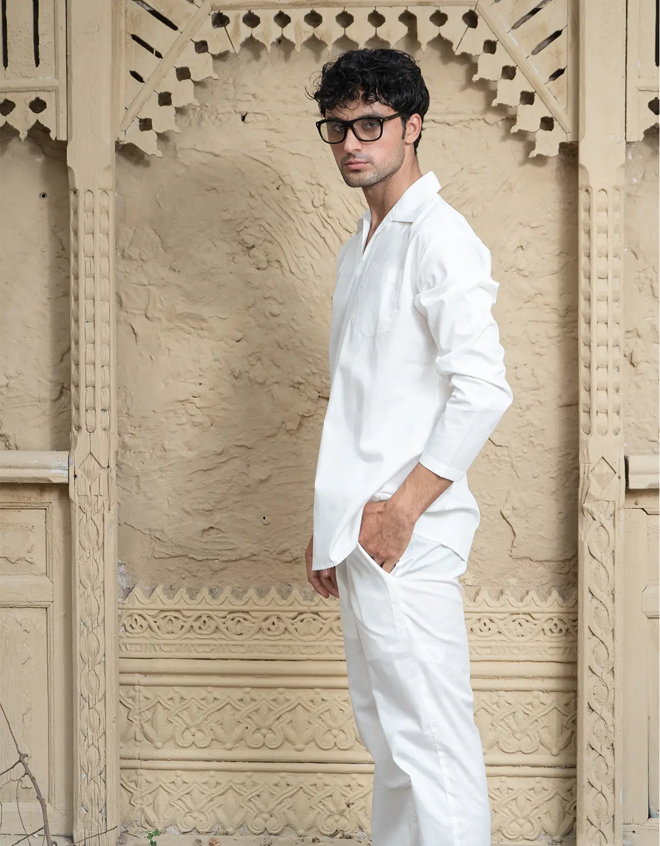MEN’S CHEST POCKET KURTA