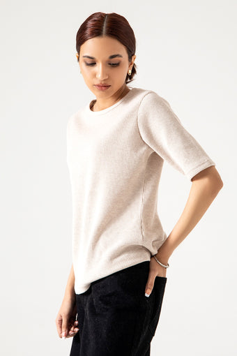 BASIC TEXTURED TEE