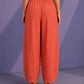 WOMEN BARREL TROUSER