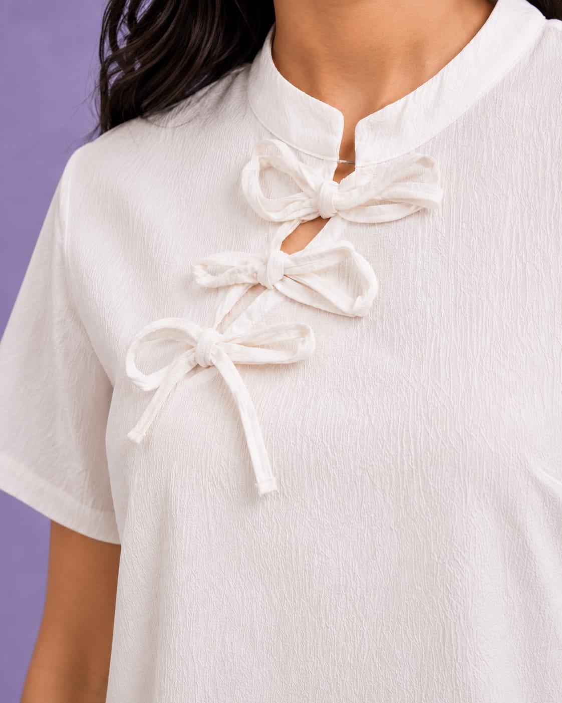 MANDARIN BOW TOP