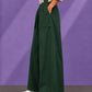 RELAXED FIT WIDE LEG PANTS