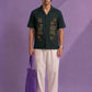 ABSTRACT SYMBOL CUBAN SHIRT