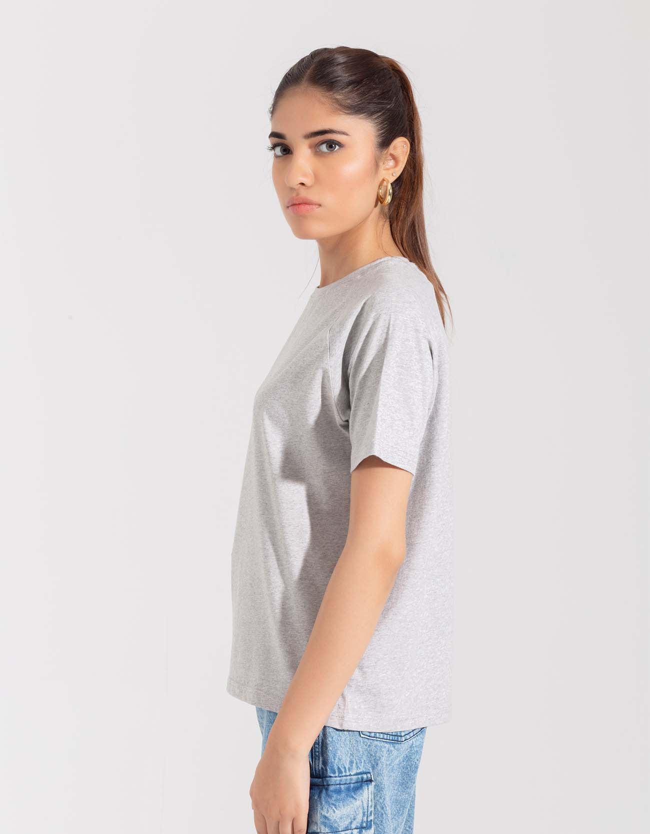 RAGLAN CREW NECK T-SHIRT