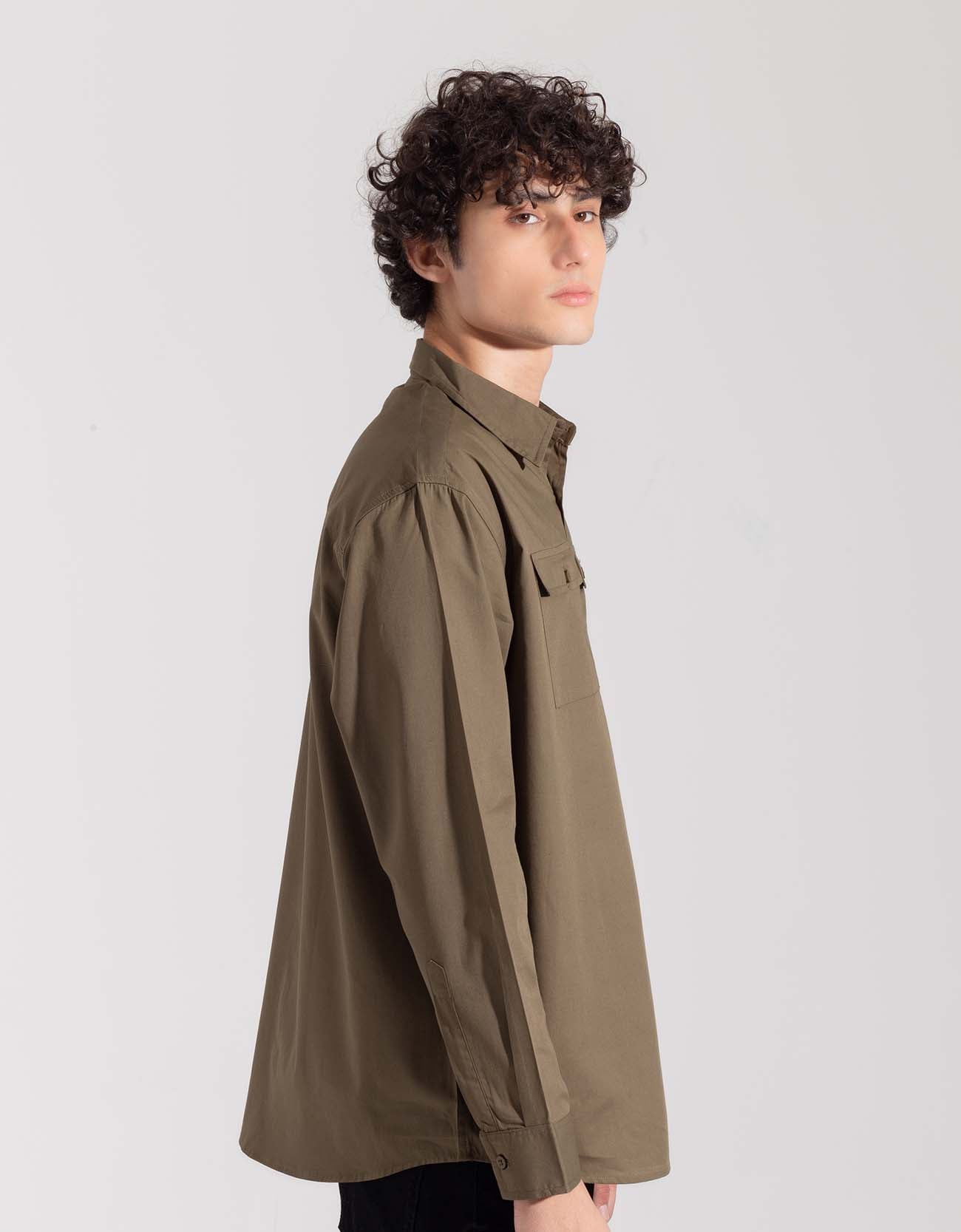 MEN'S FULL SLEEVES FLAP POCKET SHIRT