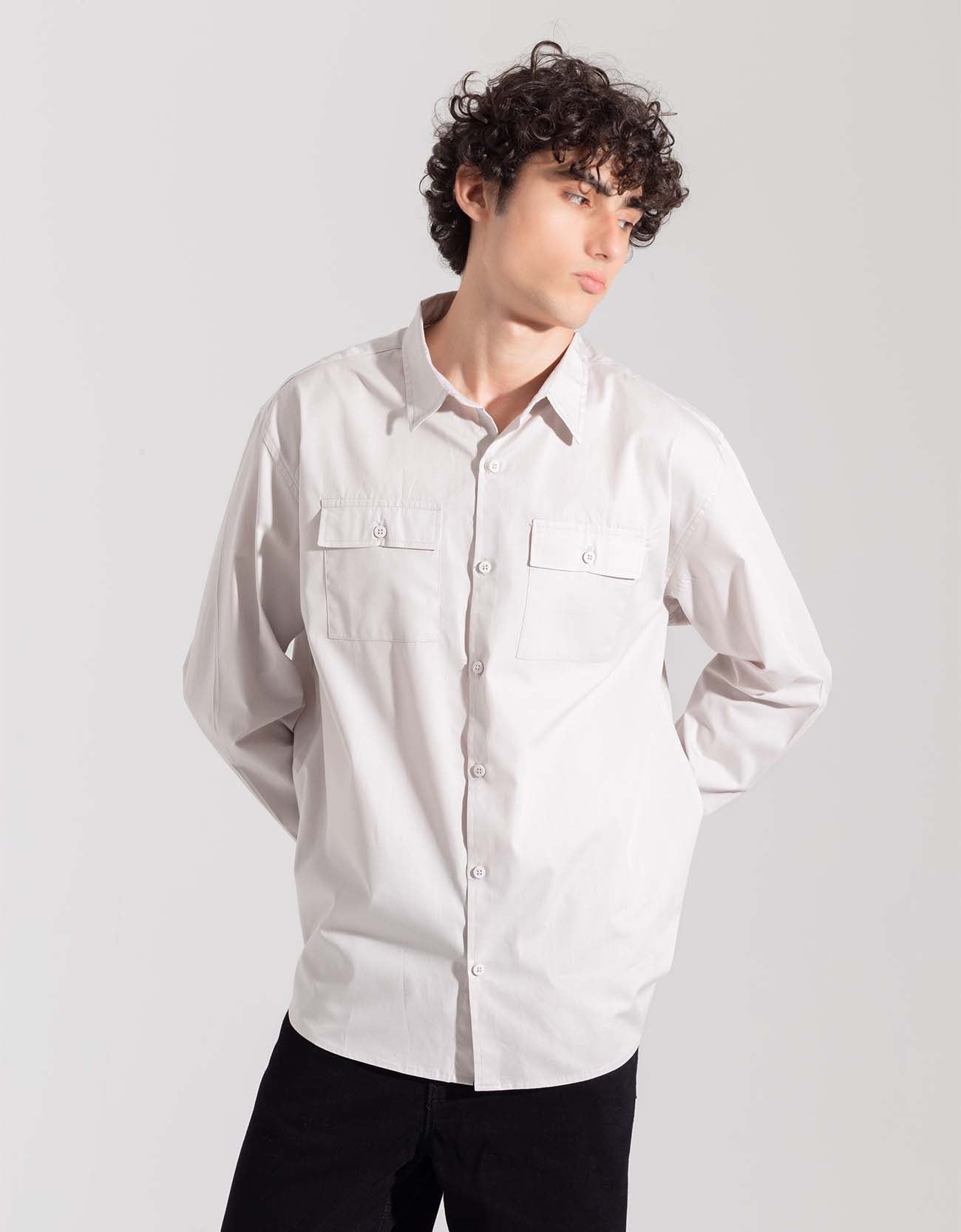 MEN'S FULL SLEEVES FLAP POCKET SHIRT