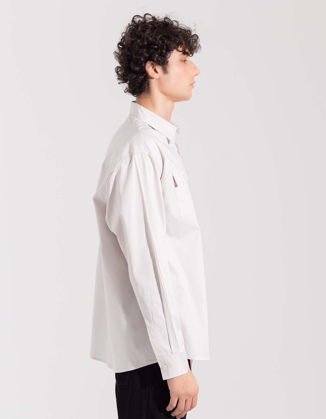 MEN'S FULL SLEEVES FLAP POCKET SHIRT