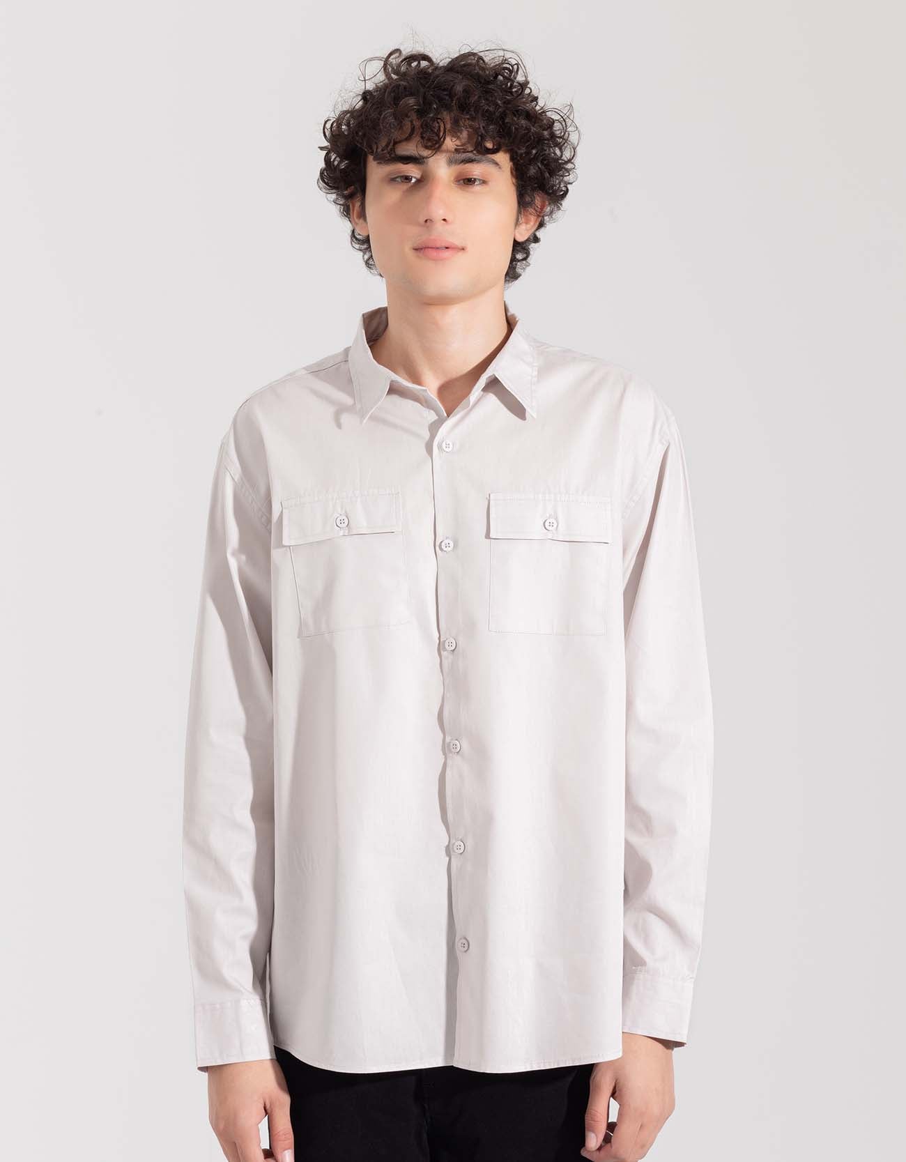 MEN'S FULL SLEEVES FLAP POCKET SHIRT