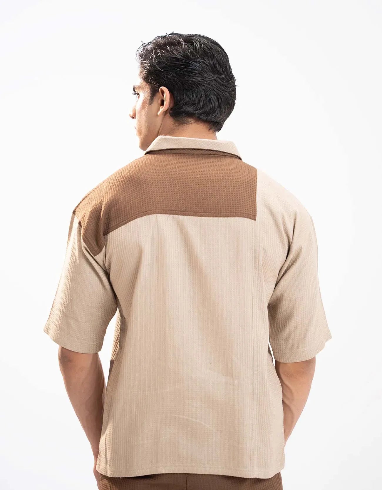 DROP SHOULDER CHEST POCKET TEE