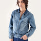 DENIM POUCH POCKET JACKET