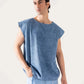 FADED DENIM TANK TOP