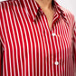 STRIPED BUTTON DOWN SHIRT