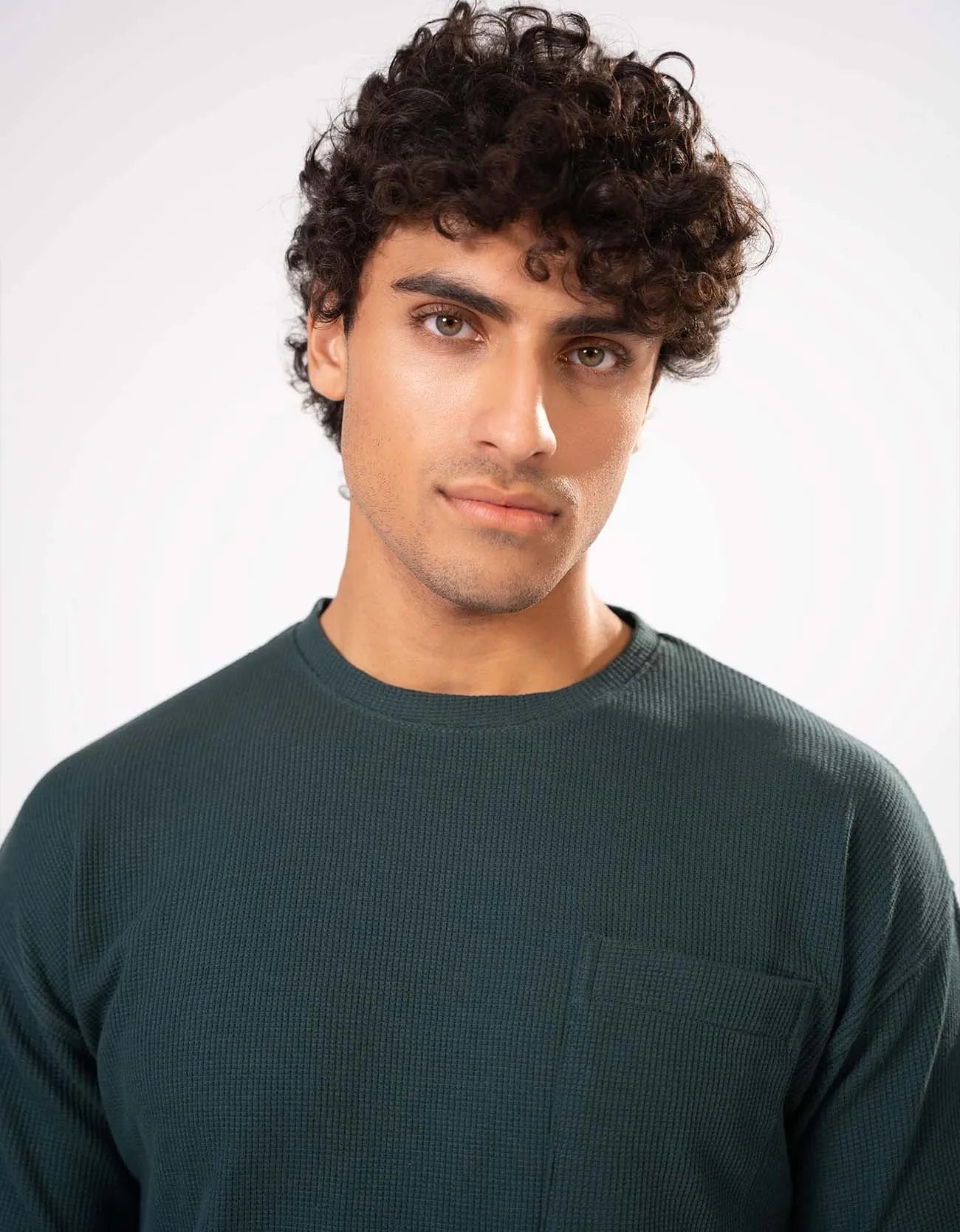 DROP SHOULDER CHEST POCKET TEE