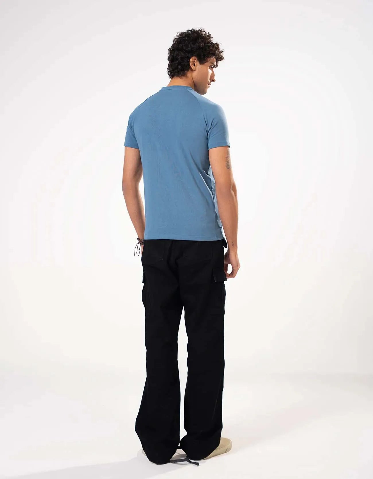 MEN'S CREW NECK RAGLAN SLEEVE TEE