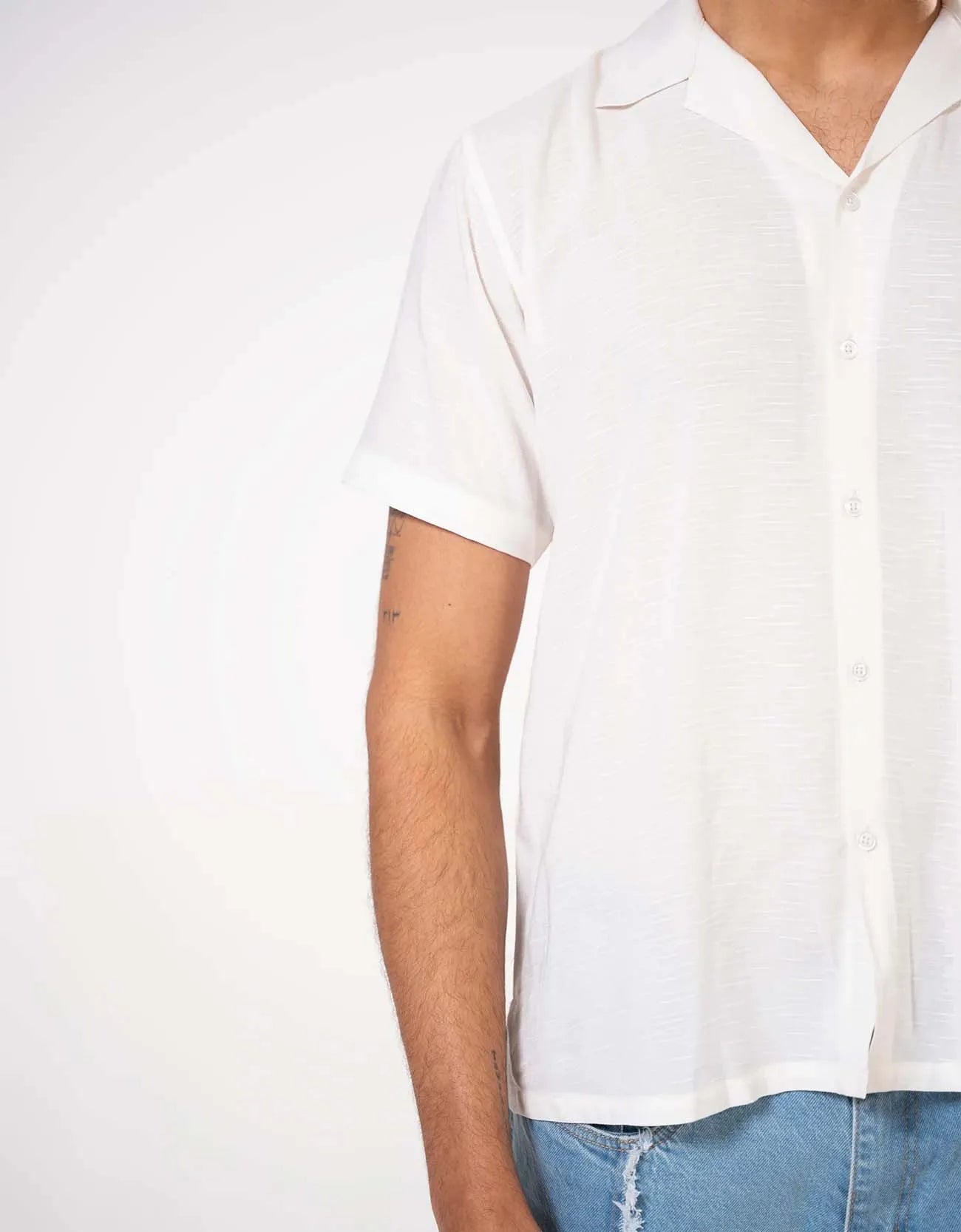 TEXTURED SAFARI SHIRT