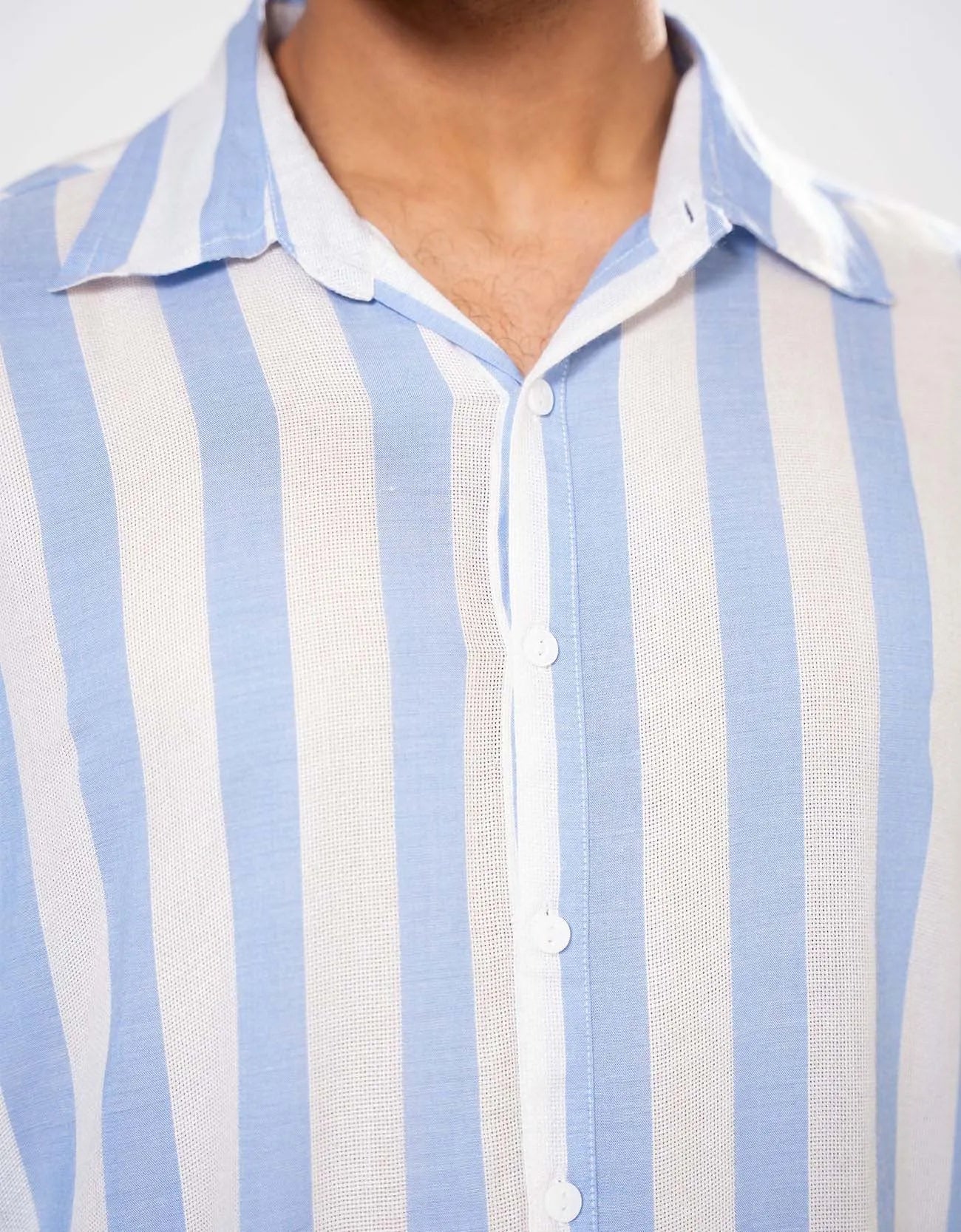 RELAXED FIT STRIPE SHIRT