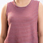 STRIPED CROPPED TANK TOP
