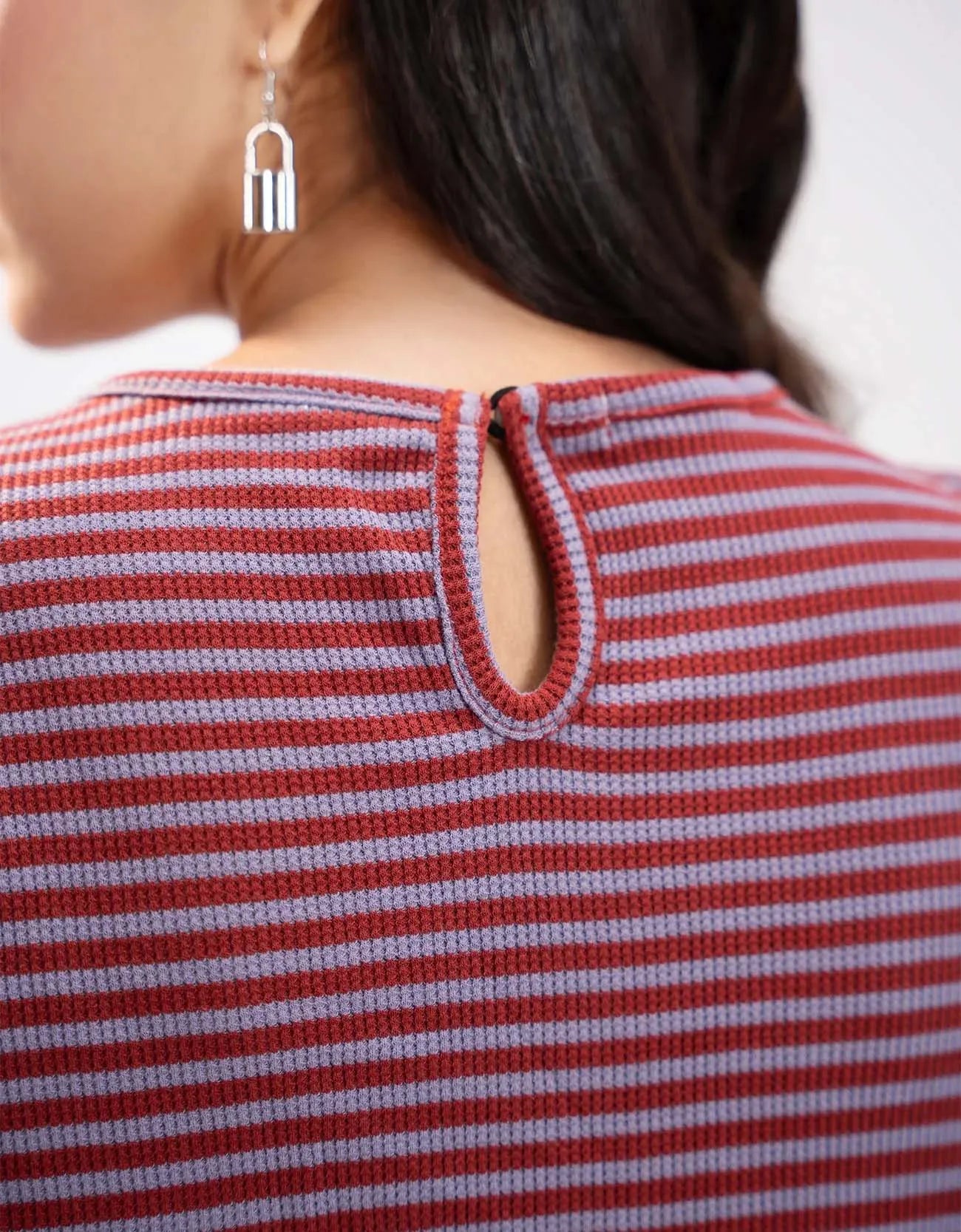 STRIPED CROPPED TANK TOP