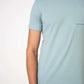 PATCH POCKET CREW NECK TEE
