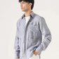 TRIPLE POCKET BUTTON DOWN SHIRT