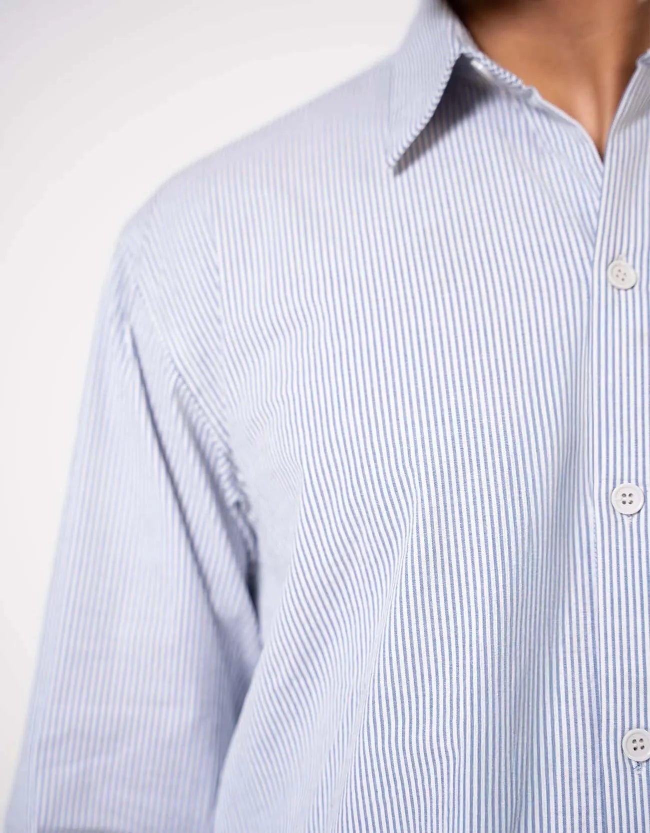 STRIPED SEM-FORMAL SHIRT