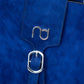 SUEDE STATEMENT HANDBAG