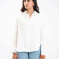 TEXTURED BUTTON DOWN SHIRT