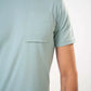 PATCH POCKET CREW NECK TEE