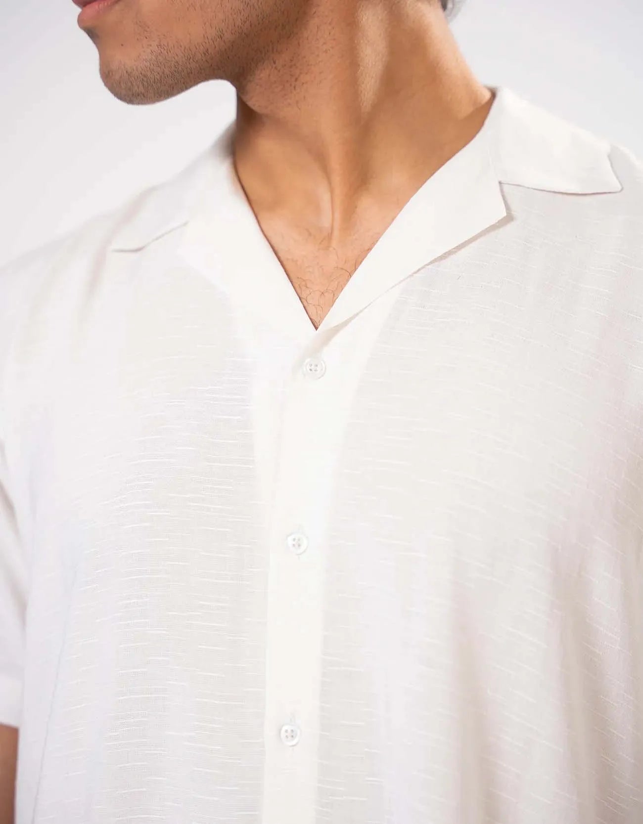 TEXTURED SAFARI SHIRT