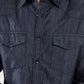 DENIM BUTTON DOWN SHIRT