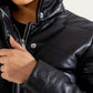 CROPPED LEATHER JACKET