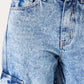 WIDE LEG CARGO JEANS