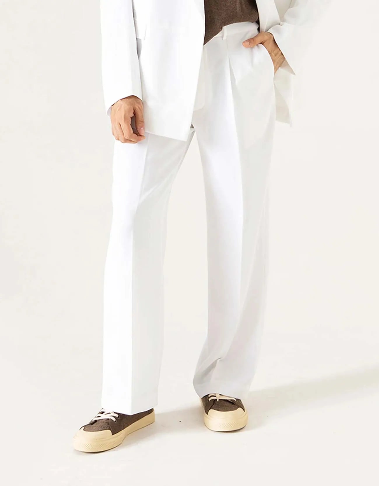 TAILORED PANAMA PANTS