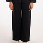 TEXTURED WIDE LEG TROUSER