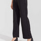 TEXTURED WIDE LEG PANTS
