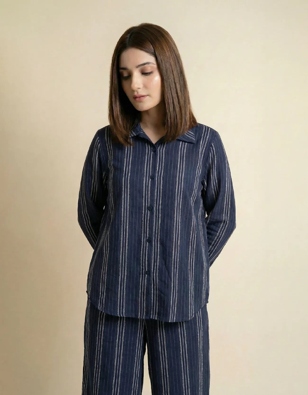 PRINTED FLOWY SHIRT