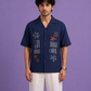 ABSTRACT SYMBOL CUBAN SHIRT