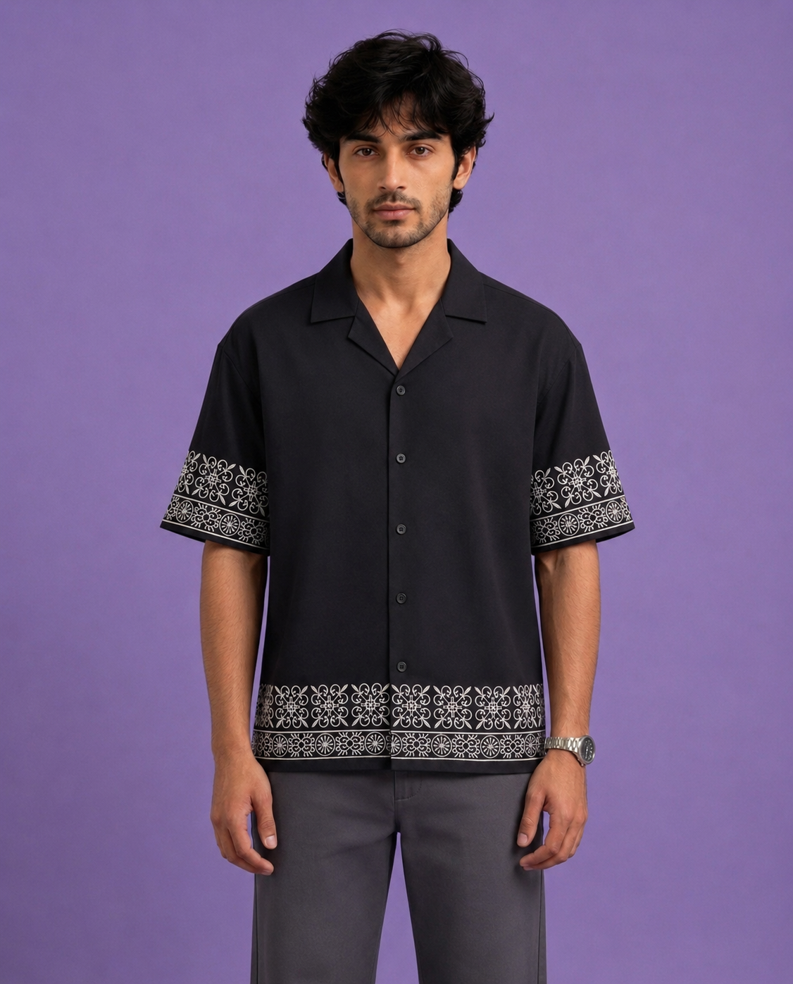 THE ECLIPSE BORDER SHIRT