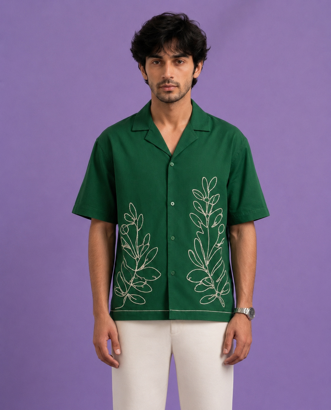 THE EVERGREEN BOTANICA SHIRT