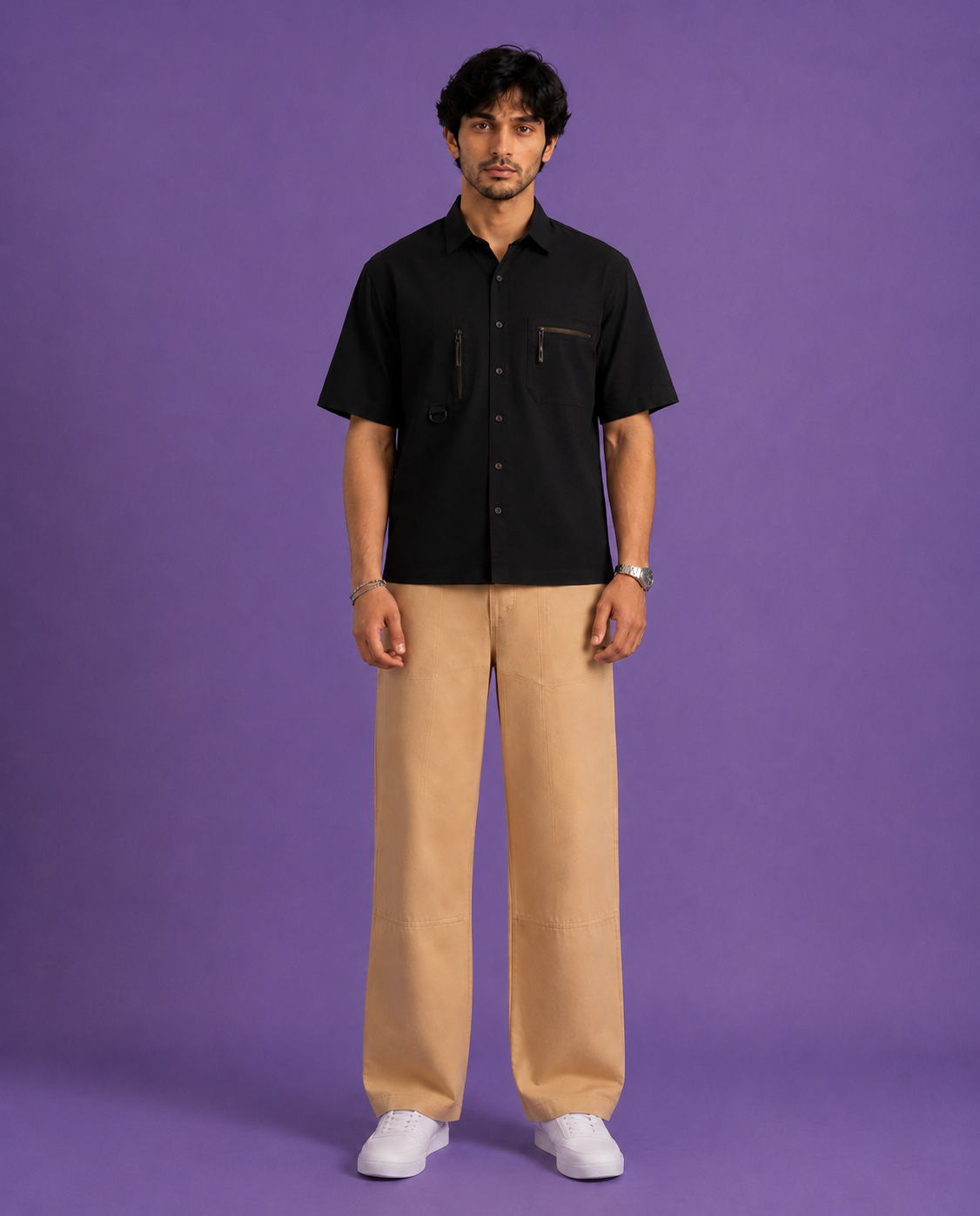 TACTICAL POCKET BOXY SHIRT