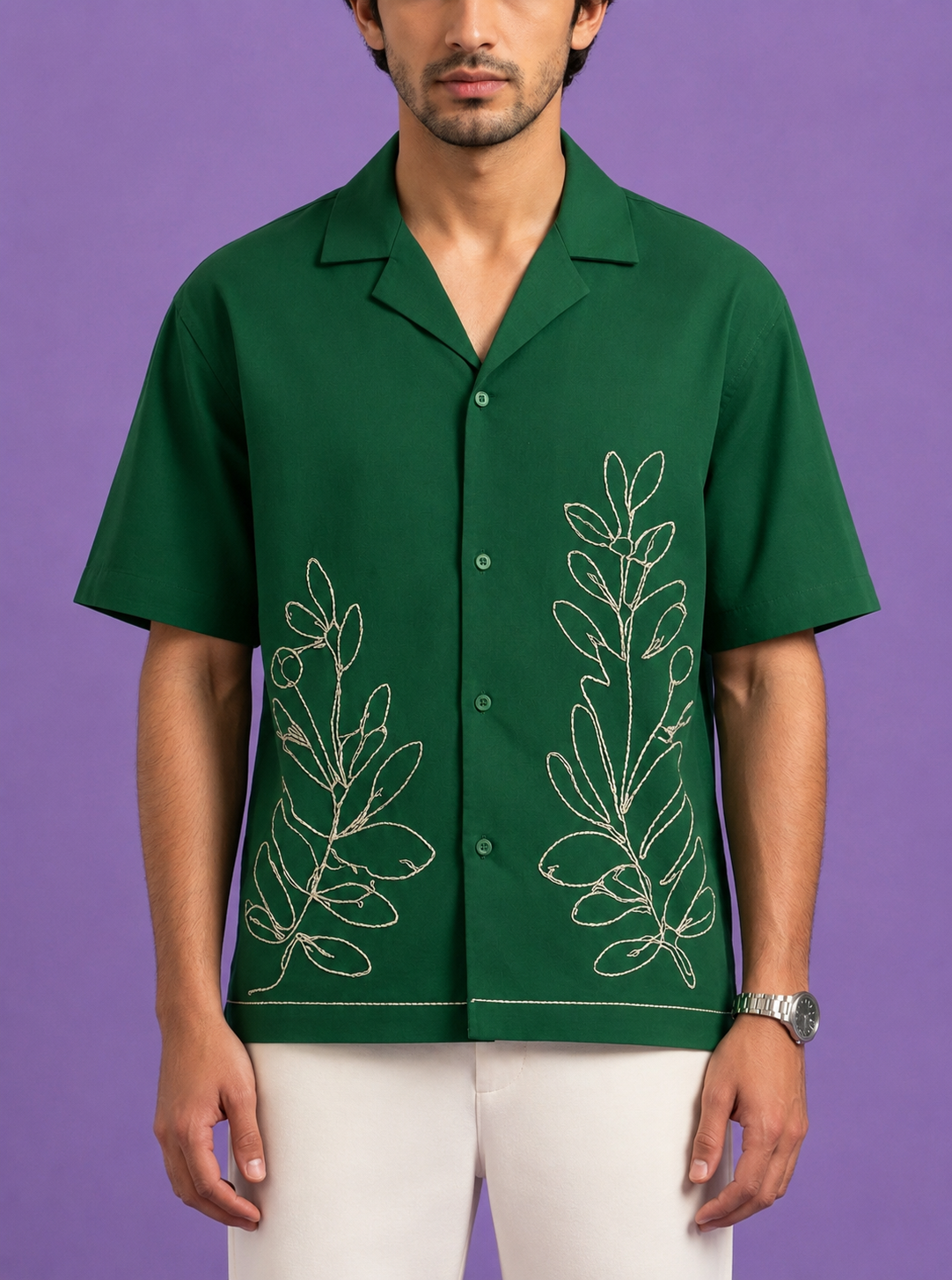THE EVERGREEN BOTANICA SHIRT