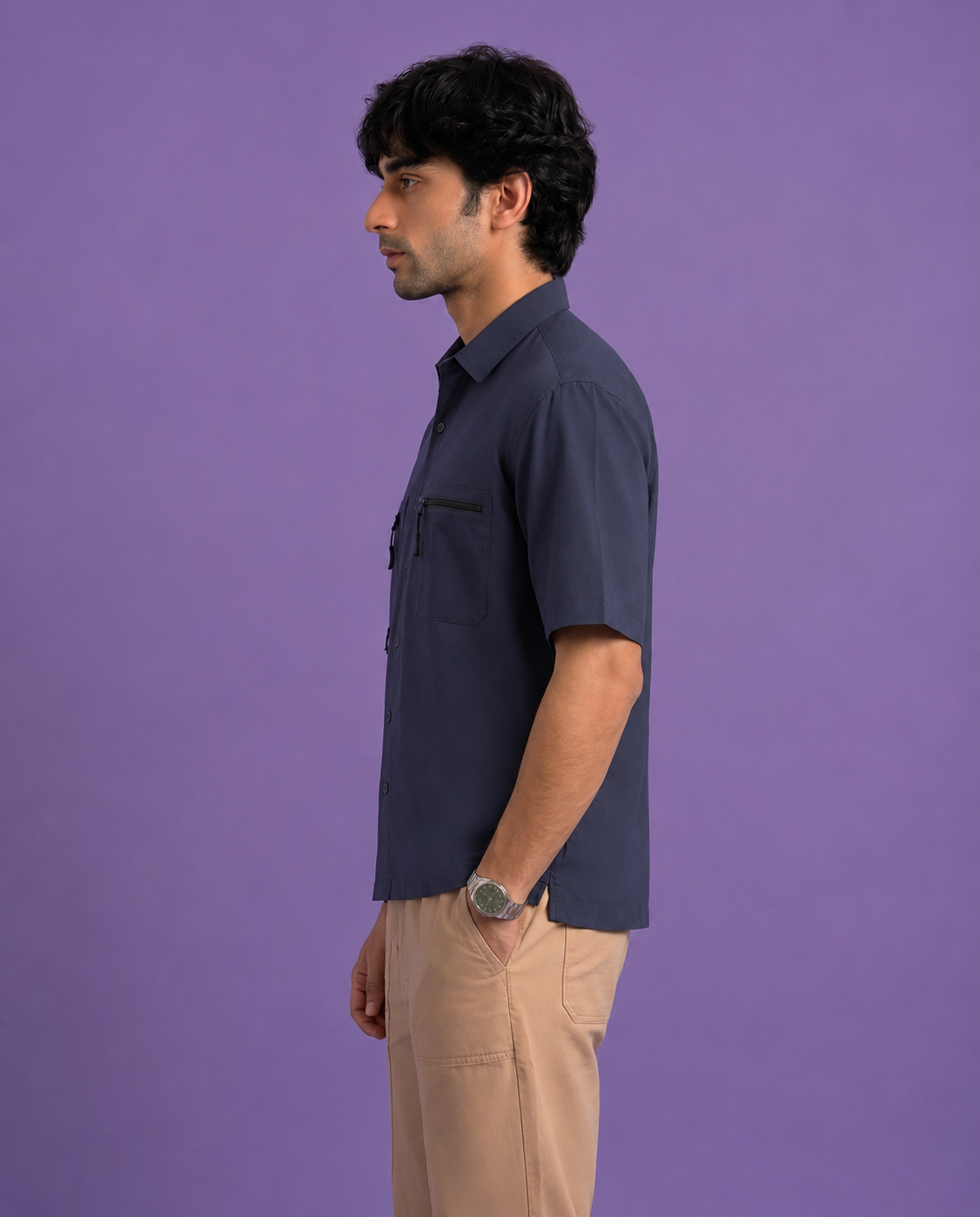 TACTICAL POCKET BOXY SHIRT